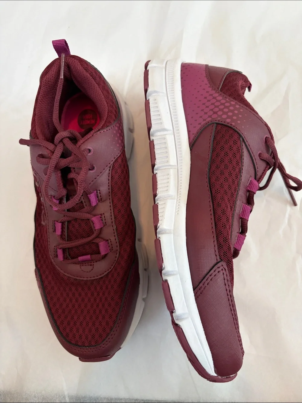Ryka Womens Harmonic Leather Lifestyle Athletic and Training Shoes